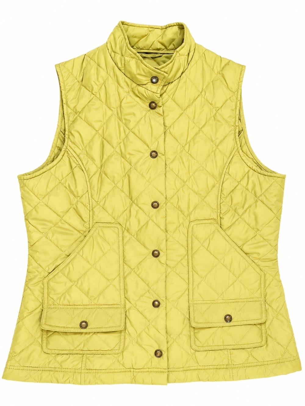 Filson Women’s Insulated Quilted Olive Green Field Vest | Size L